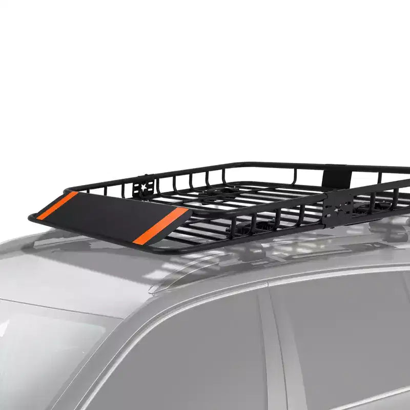 Cestello portatutto da tetto in acciaio, capacità 90 kg, compatibile con SUV e pick-up